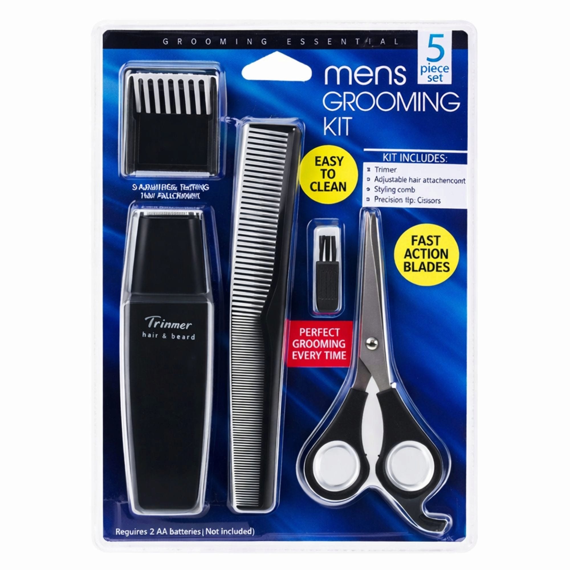 Bulk 24-Pack: Men's Grooming & Trimming Kit