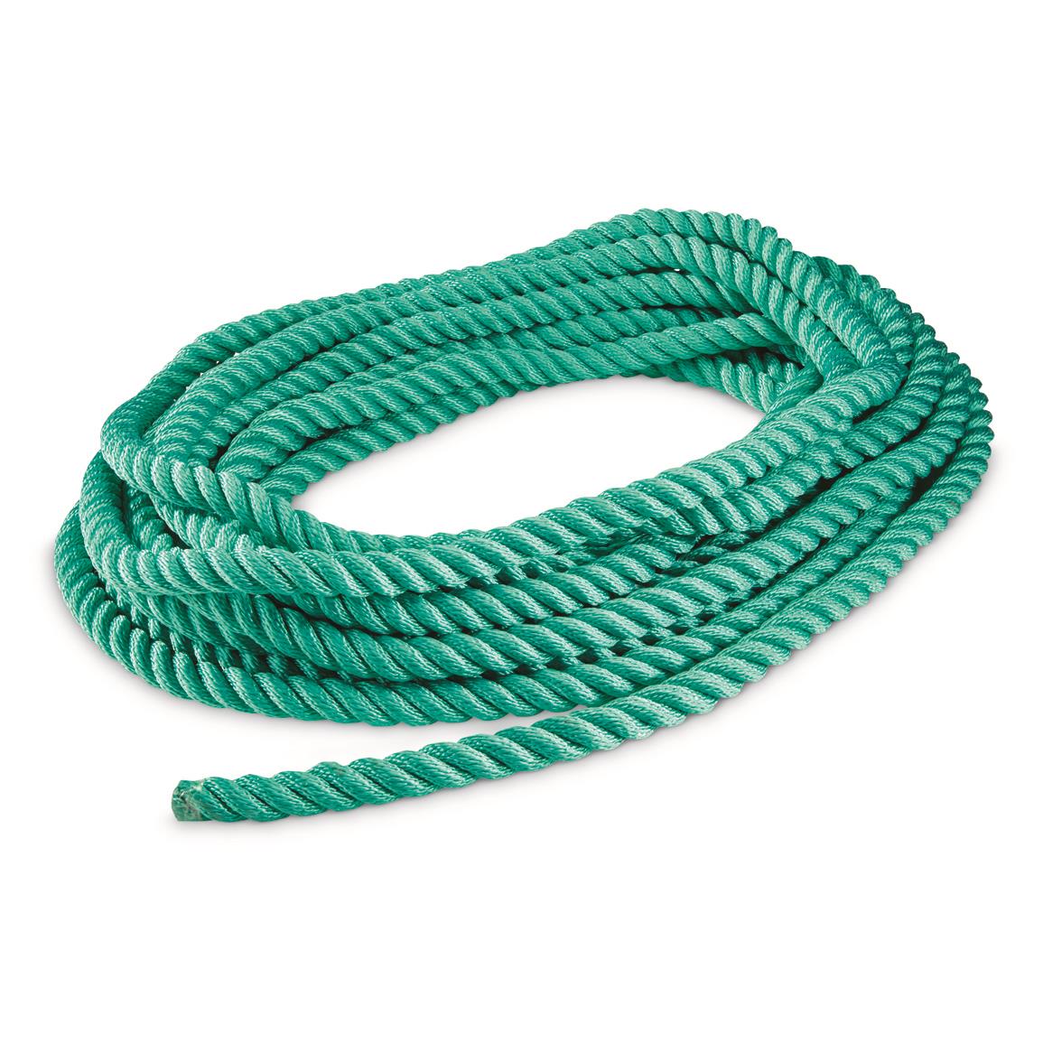 Swiss Military Surplus Mamutec 3/4" Nylon Rope, 50 Feet, New