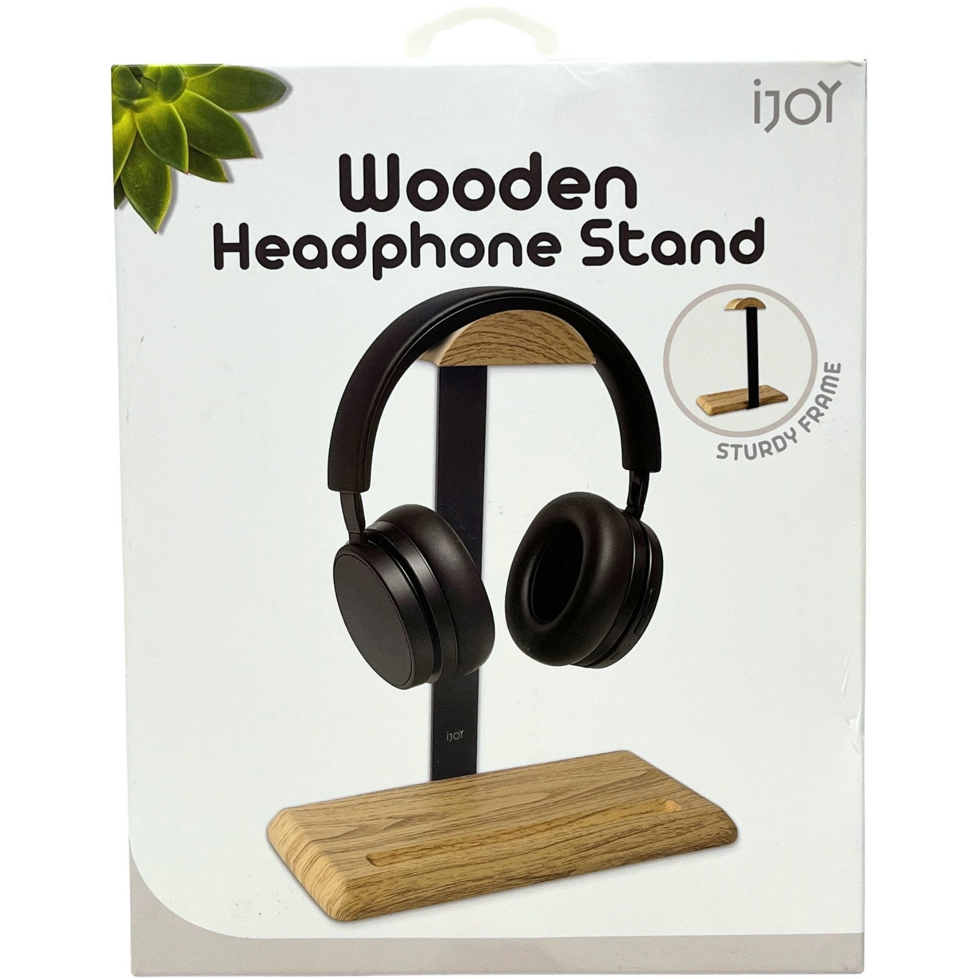iJoy Wooden Design Headphone Stand (pack of 6)