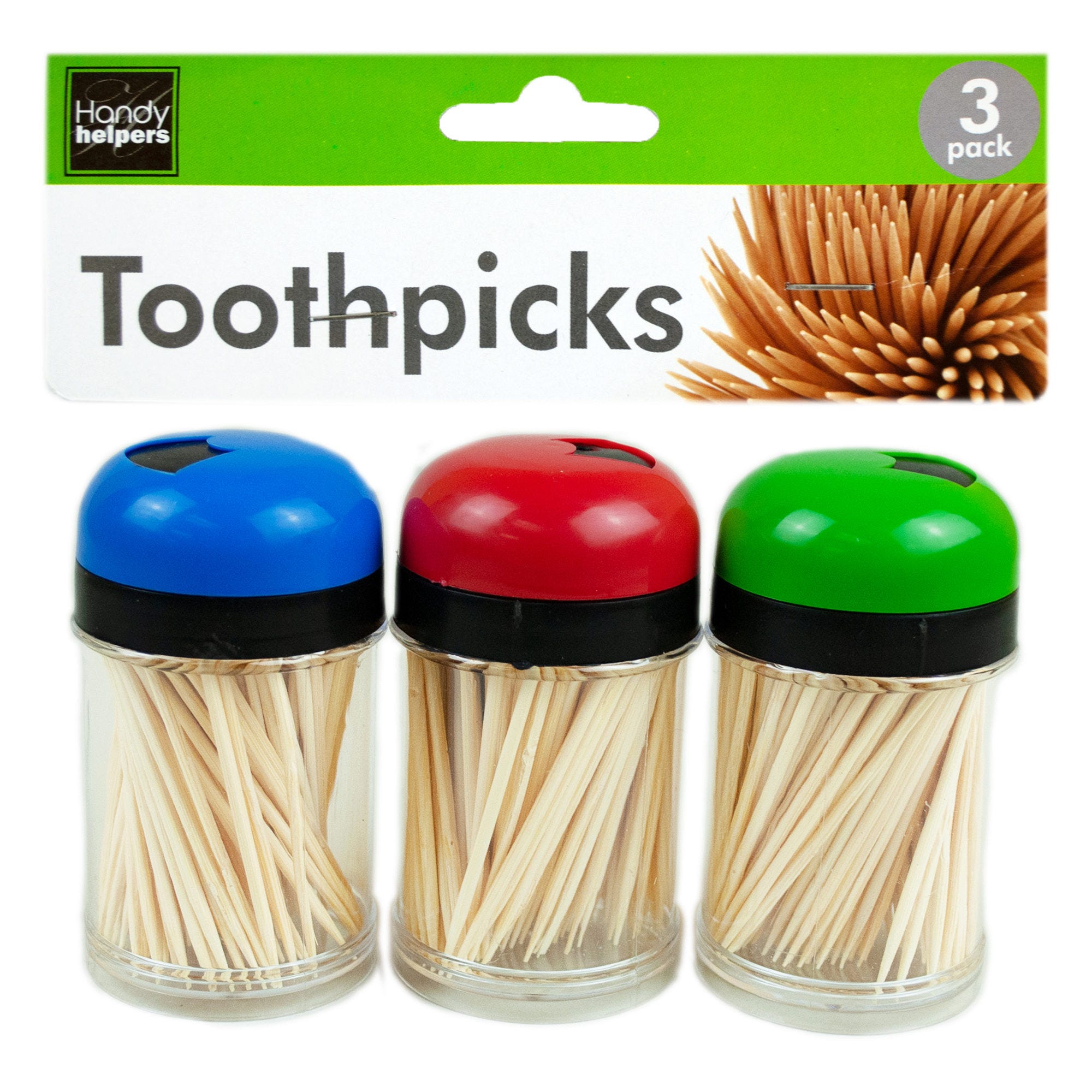 Bulk 24-Pack: Toothpicks in Containers Set