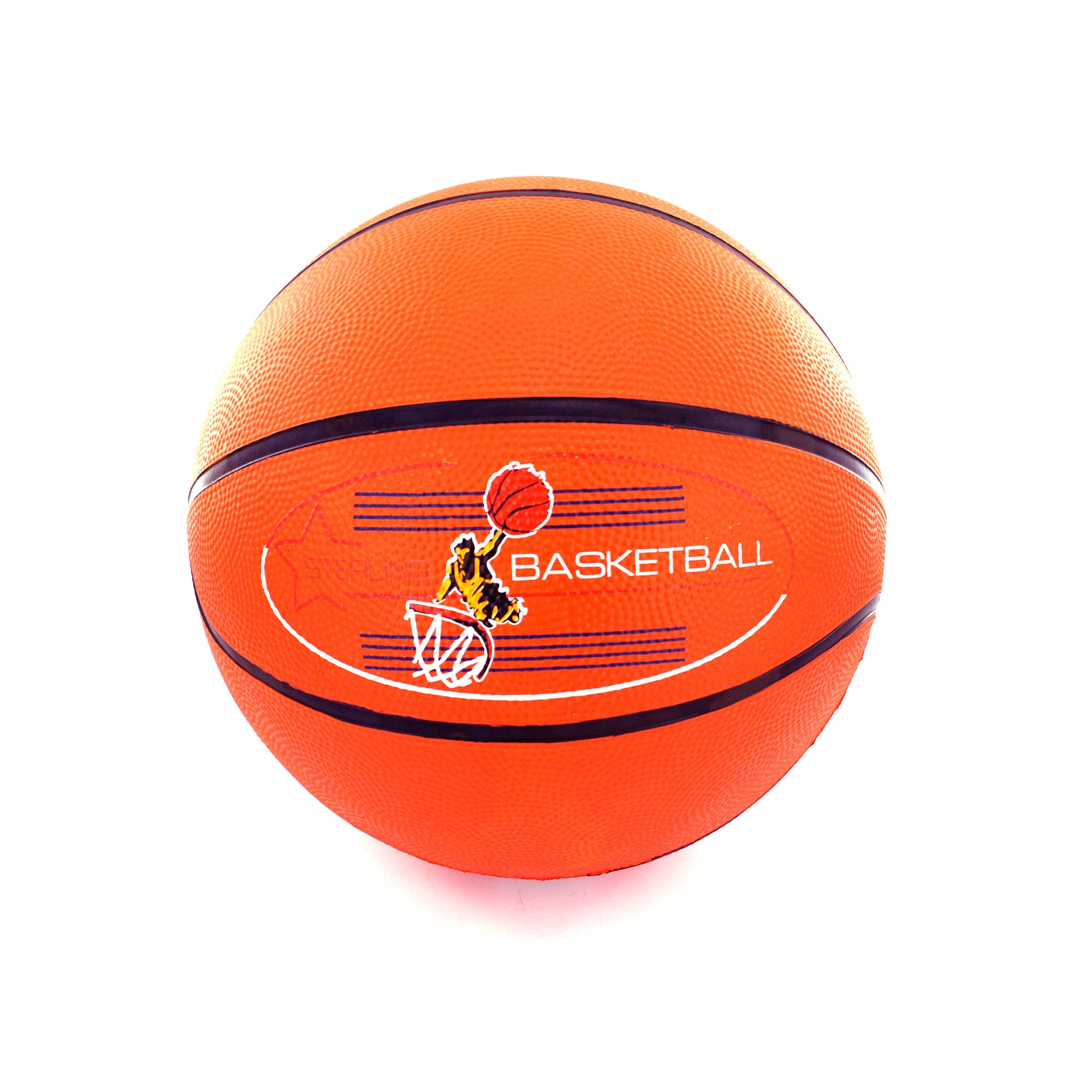 Bulk 25-Pack: Rubber Basketball