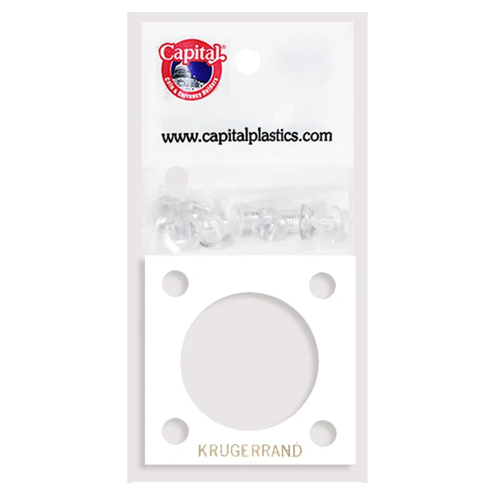 Capital Plastics 144 Coin Holder - 1 oz. Krug