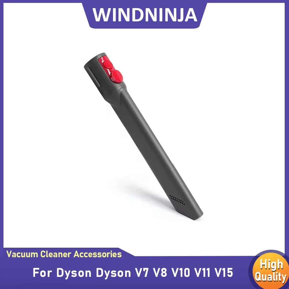 Crevice brush tool compatible with Dyson V7 to V15 stick vacuums — representative supplier photograph