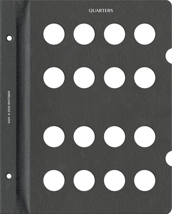 Blank Page, Quarter (Black)