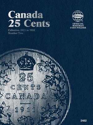 Canadian 25 Cents Folder Vol. II 1911-1952