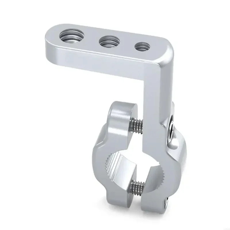 Handlebar clamp mount for lights and phone holders, aluminium — representative supplier photograph