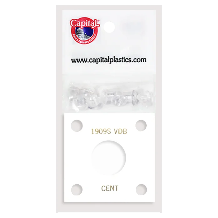 Capital Plastics 144 Coin Holder - 1909S VDB
