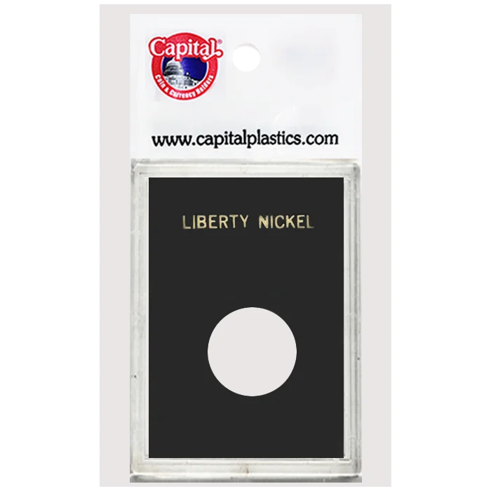 Capital Plastics Caps Coin Holder - Liberty Nickel