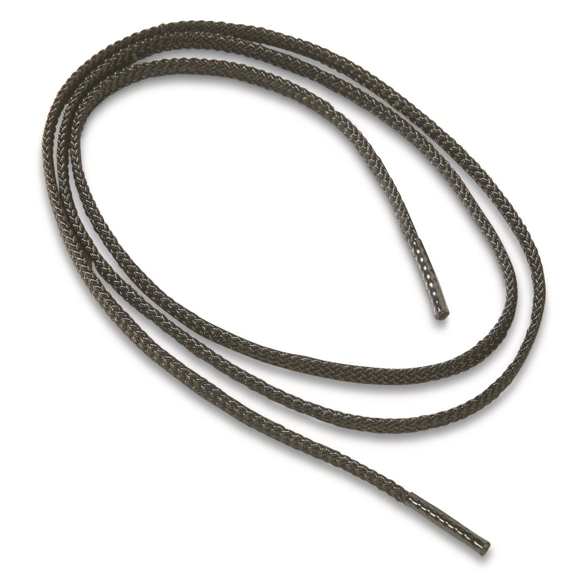 Italian Military Surplus Dress Shoe Laces, 23" length, 10 Pairs, New