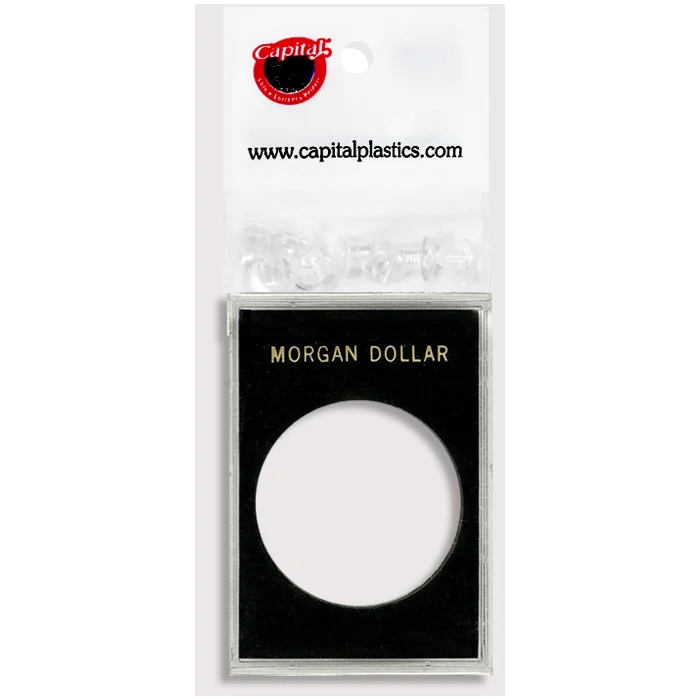 Capital Plastics Caps Coin Holder - Morgan $