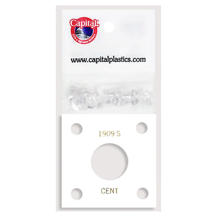 Capital Plastics 144 Coin Holder - 1909S Cent