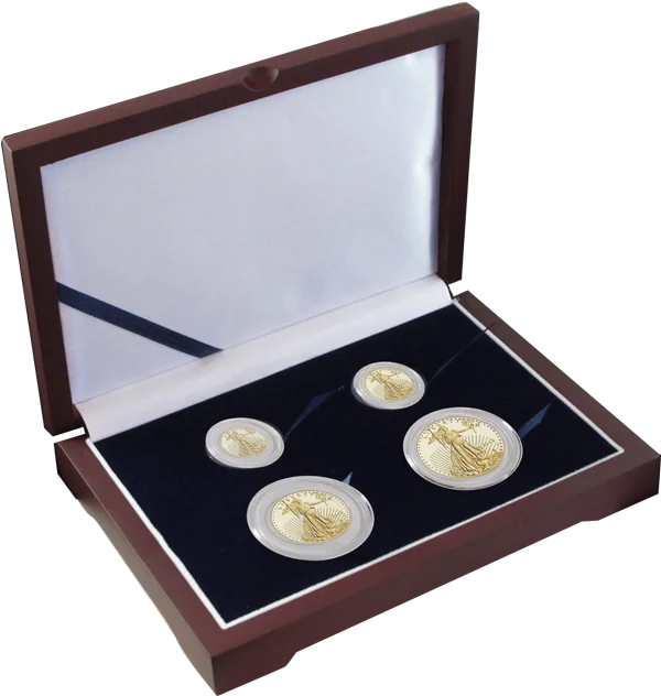 Guardhouse Wood Display Box - GH-W1300: Commonly used for Gold Eagle Set (2S,2L)