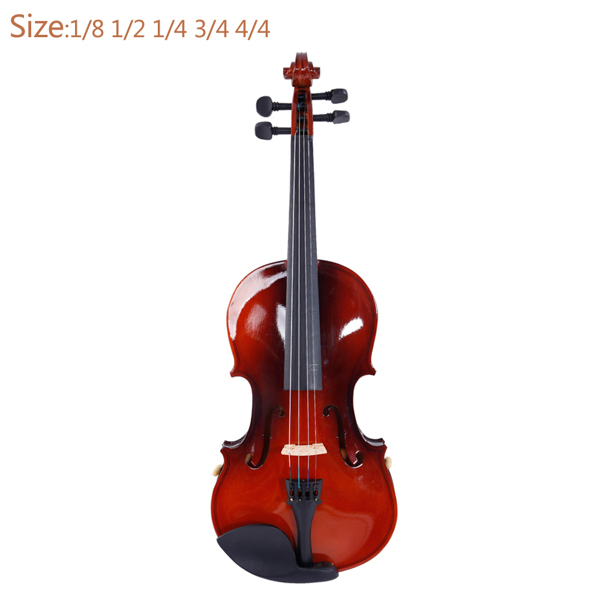 Solid Wood Violin — Natural