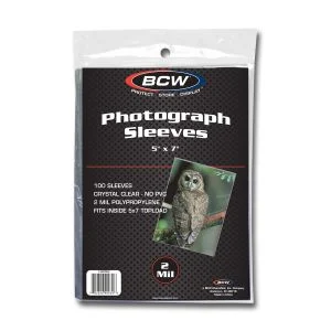 5x7 Photo Sleeves