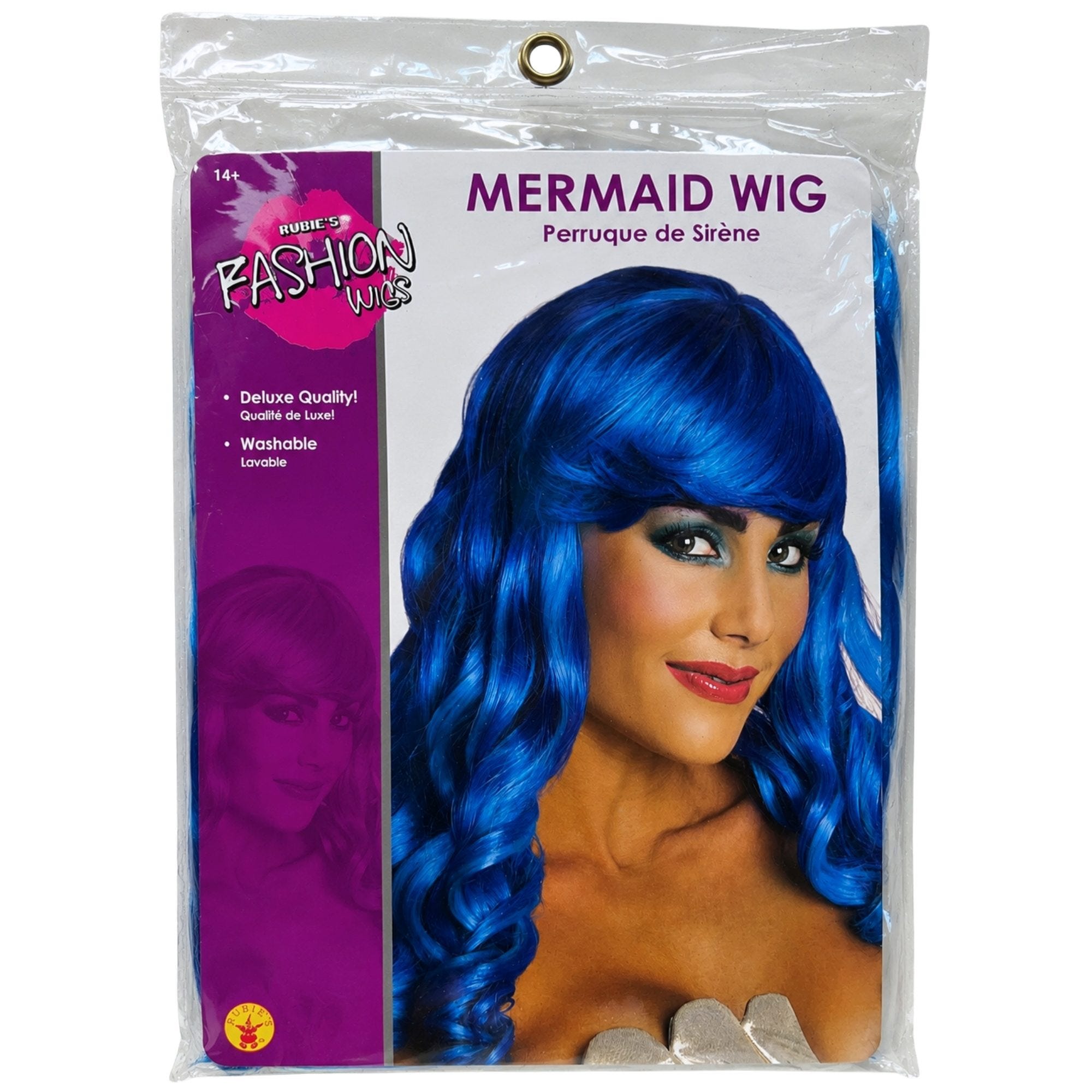 Bulk 18-Pack: Long Wavy Blue Mermaid Costume Wig