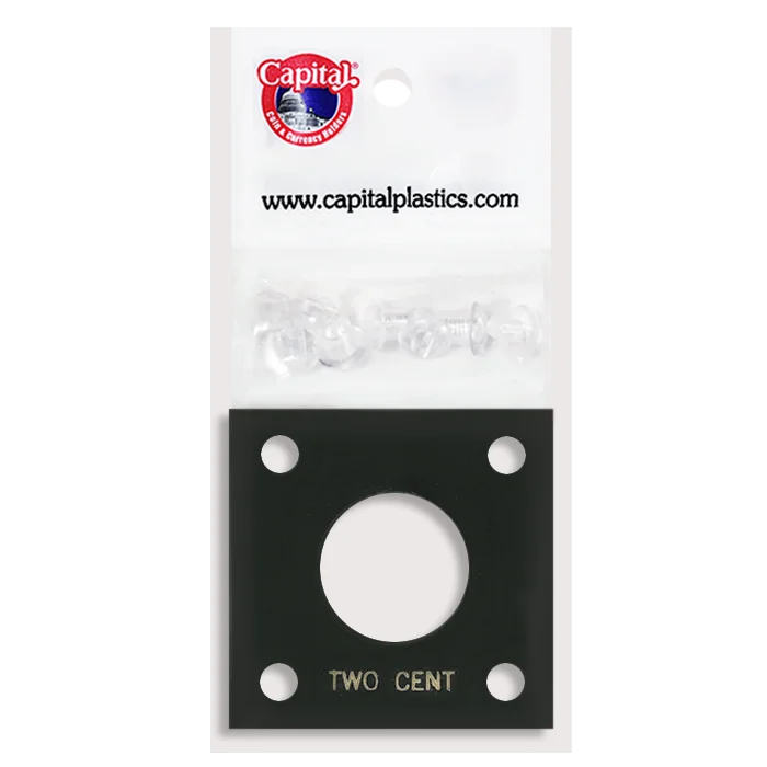 Capital Plastics 144 Coin Holder - Two Cent