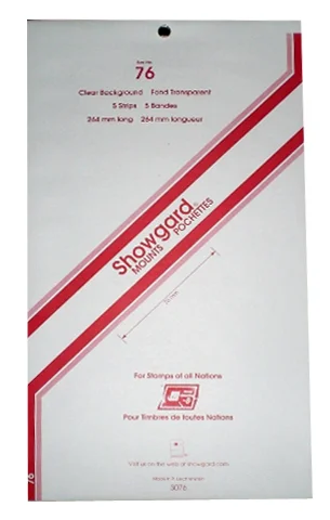 76 Showgard Strips Accomodation Range 264mm (Clear)