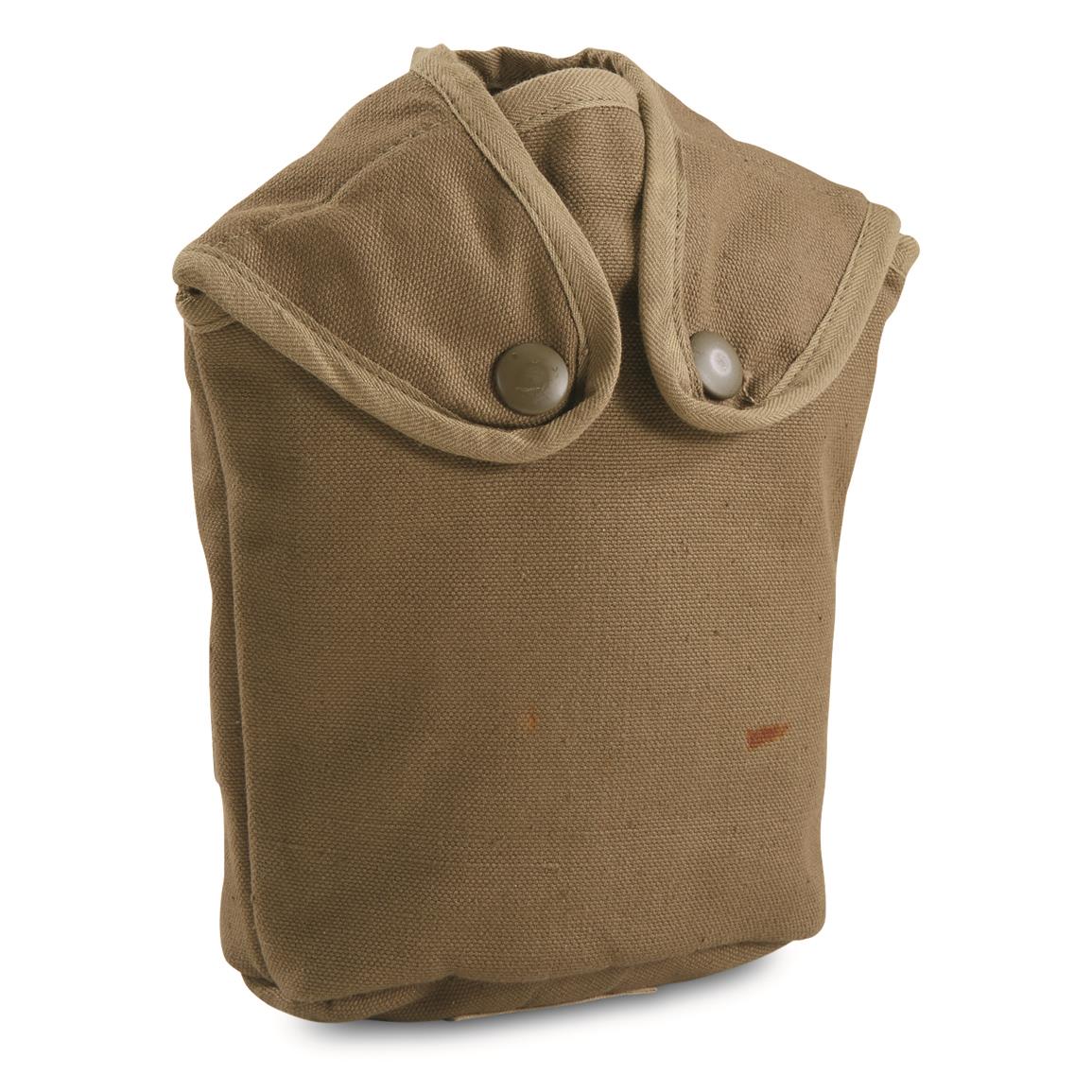 French Military Surplus 1 Quart Canteen Cover, New