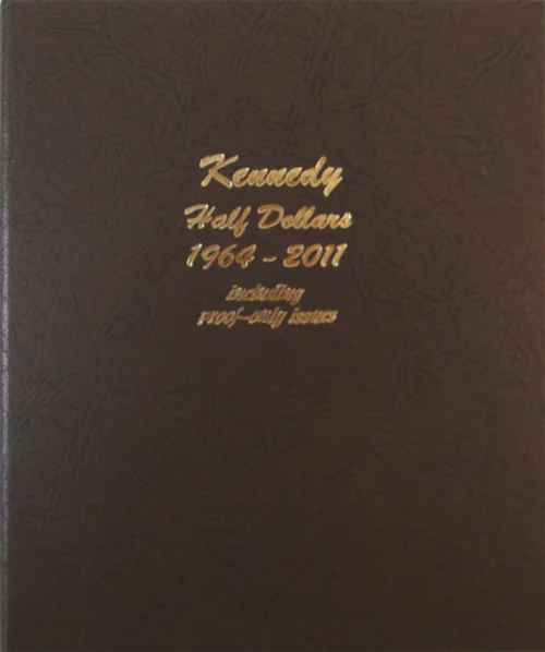 Kennedy Half Dollars - Vol. 1, 1964-2011 with proof — representative supplier photograph