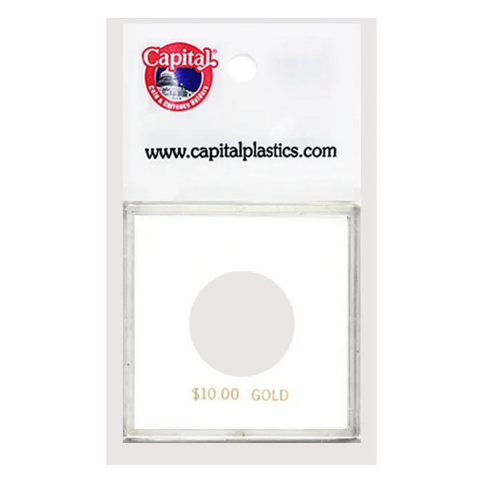 Capital Plastics Krown Coin Holder - $10 Gold