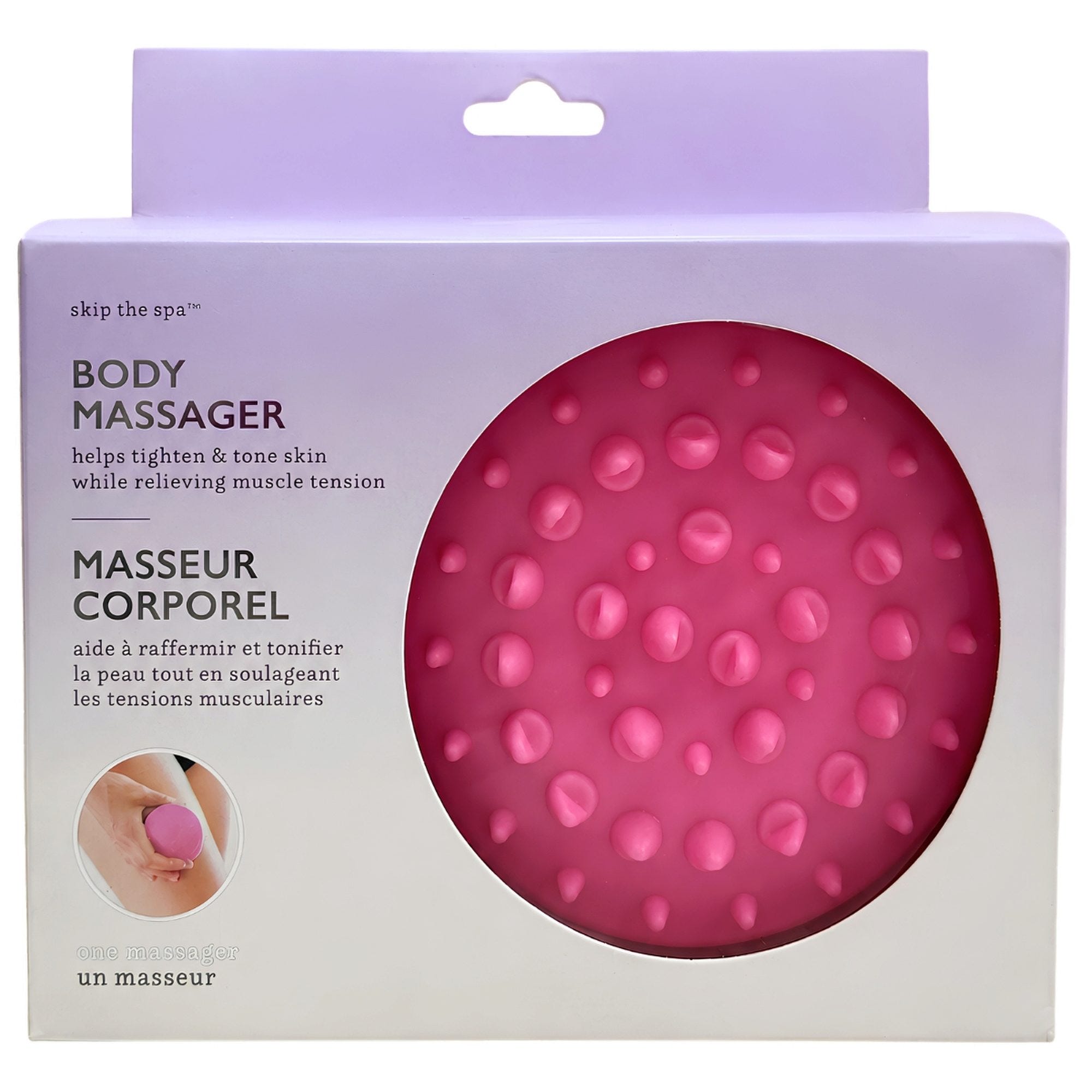 Bulk 14-Pack: Skip The Spa Round Silicone Body Massager