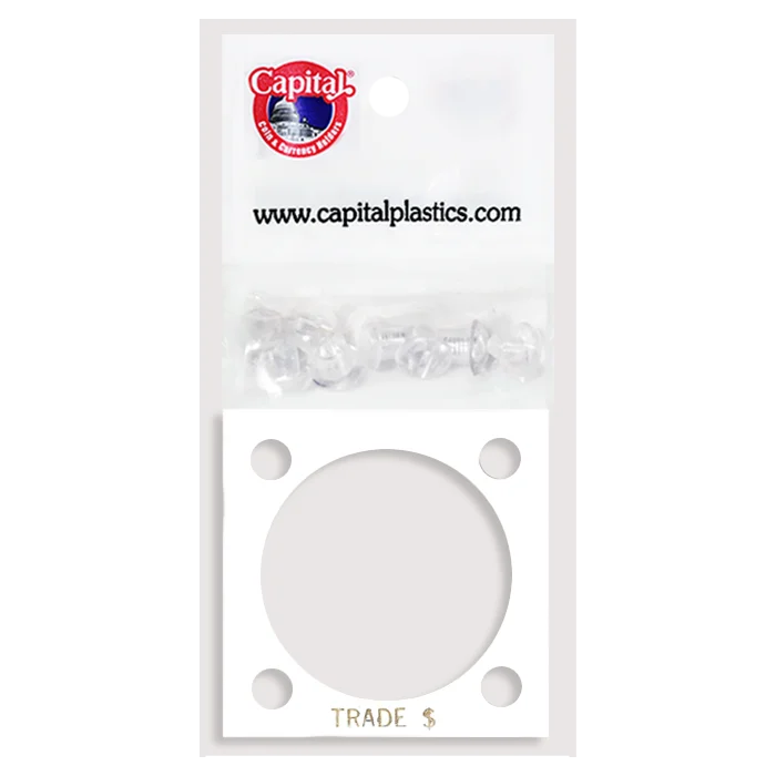 Capital Plastics 144 Coin Holder - Trade $