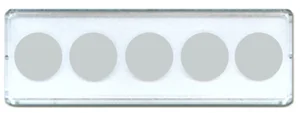 Whitman 2x6 Nickel Strip 5 Hole - (25 pack)