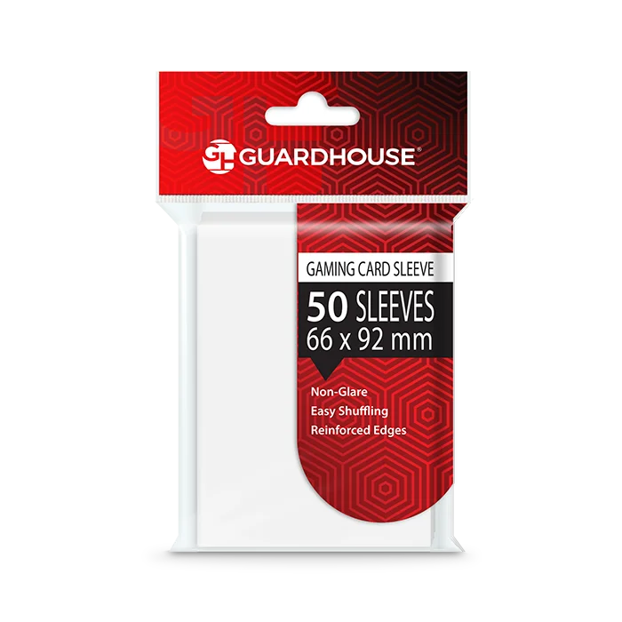 Gaming Card Sleeves - White
