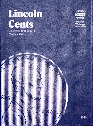 Lincoln Cent No. 2 Folder, 1941-1974