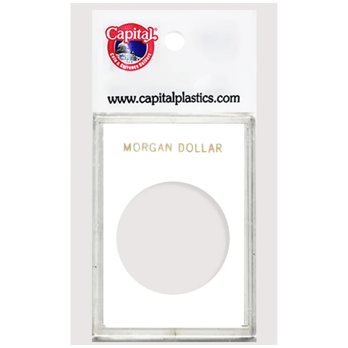 Capital Plastics Caps Coin Holder - Morgan $
