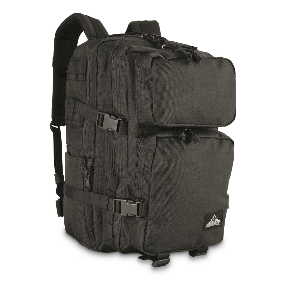 Red Rock Outdoor Gear 35L Large Urban Assault Pack — Black / 35L