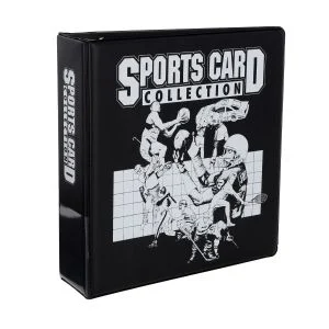 3 in. Album - Sports Card Collection - Black