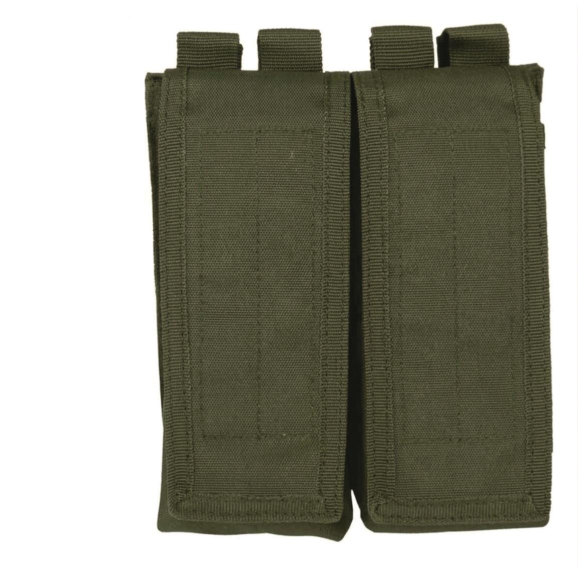 Mil-Tec AK-47 Double Magazine Pouch — Olive Drab