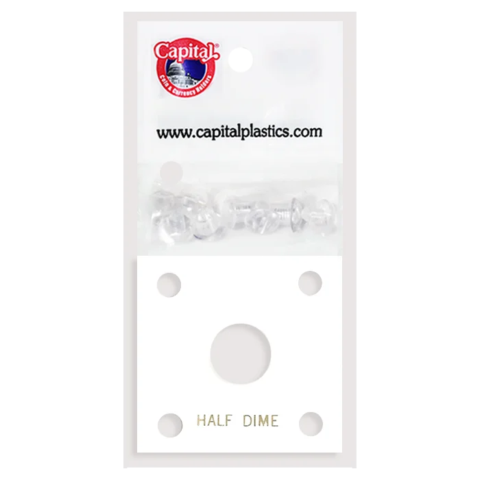 Capital Plastics 144 Coin Holder - Half Dime
