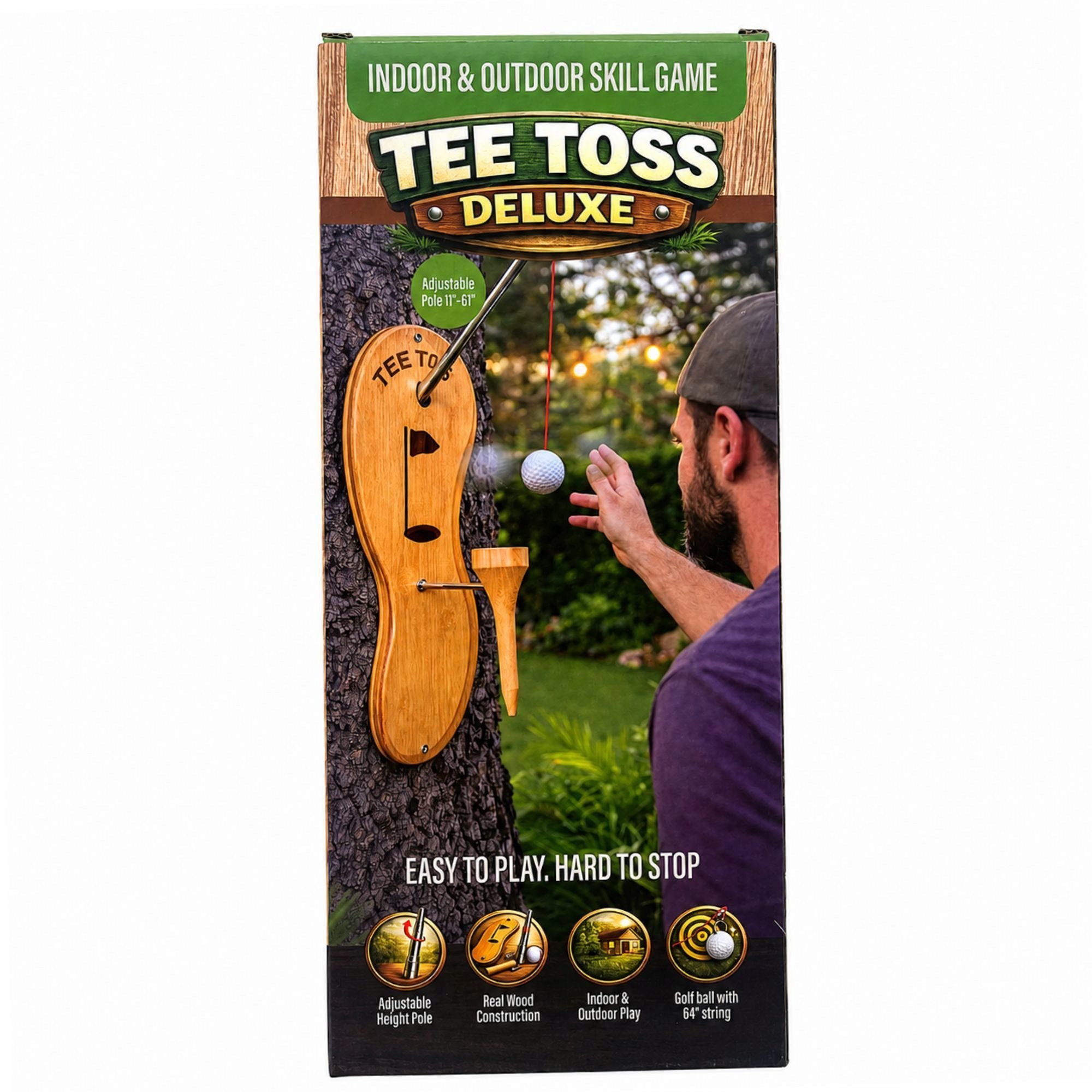 Tee Toss Deluxe Golf Ball Game (pack of 3)