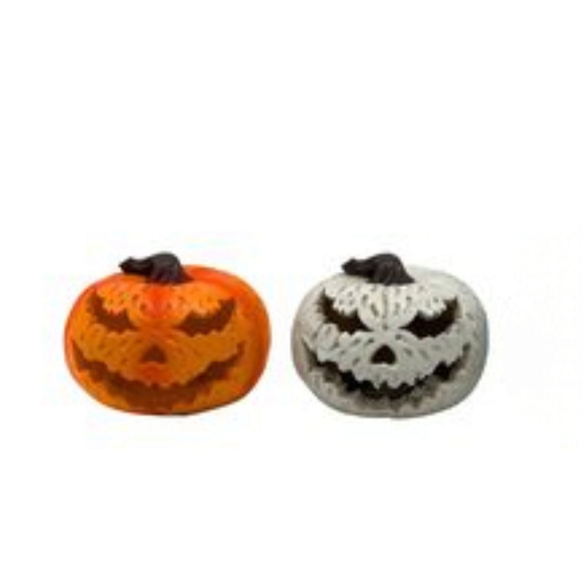 2" Assorted Textured Pumpkin Tabletop Decoration (pack of 9)