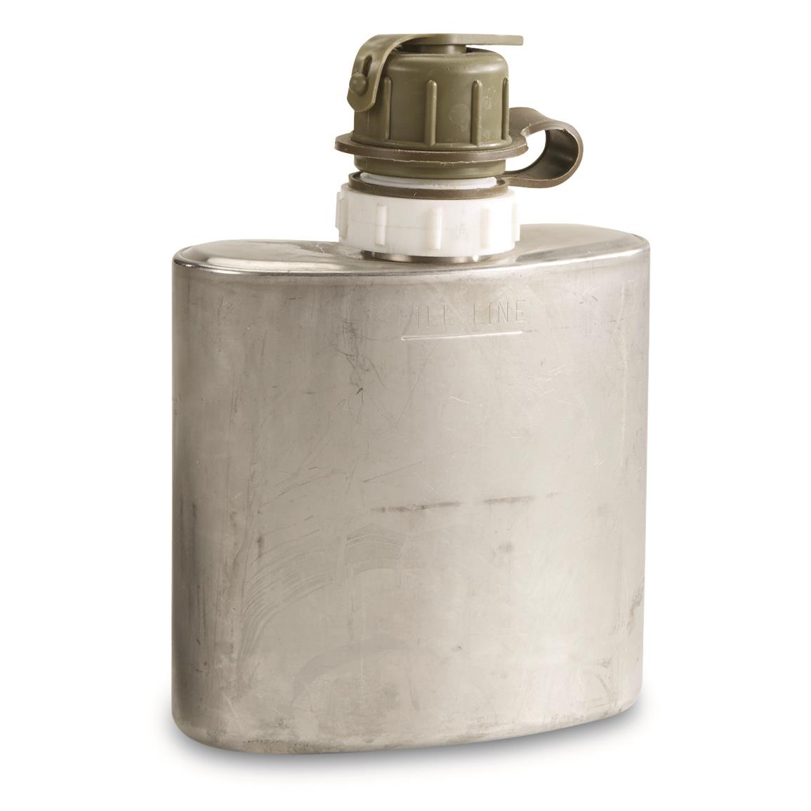 U.S. Military Surplus 1 quart Arctic Canteen, Used