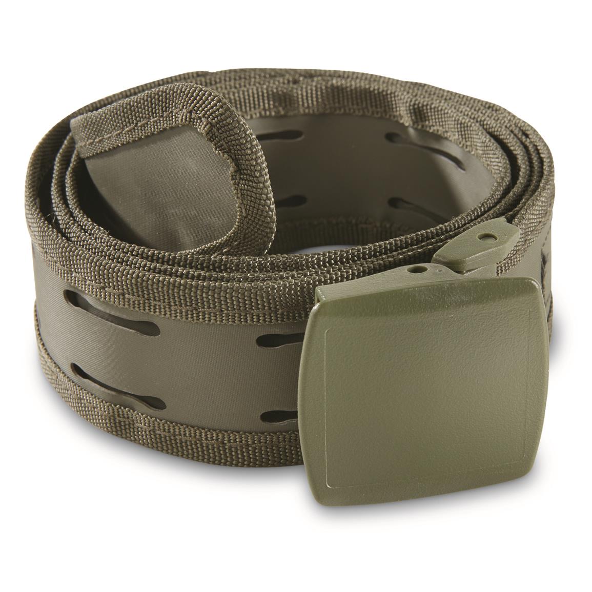 Mil-Tec Laser Cut Quick Release Belt — Olive Drab