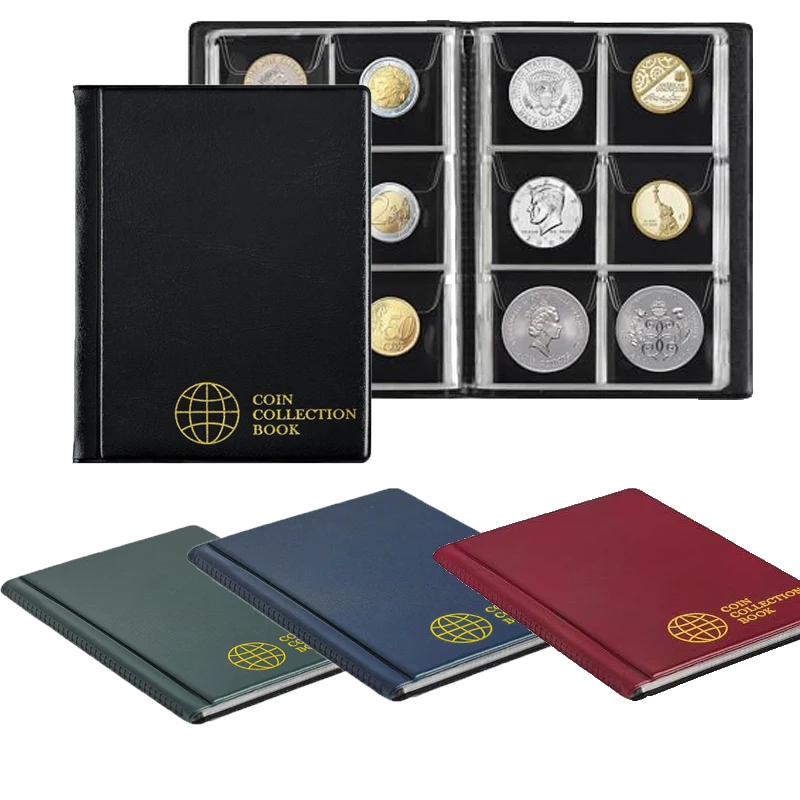 60-pocket coin collection album