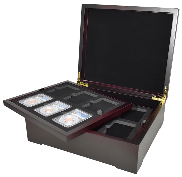 Guardhouse Wood Four Tray Box
