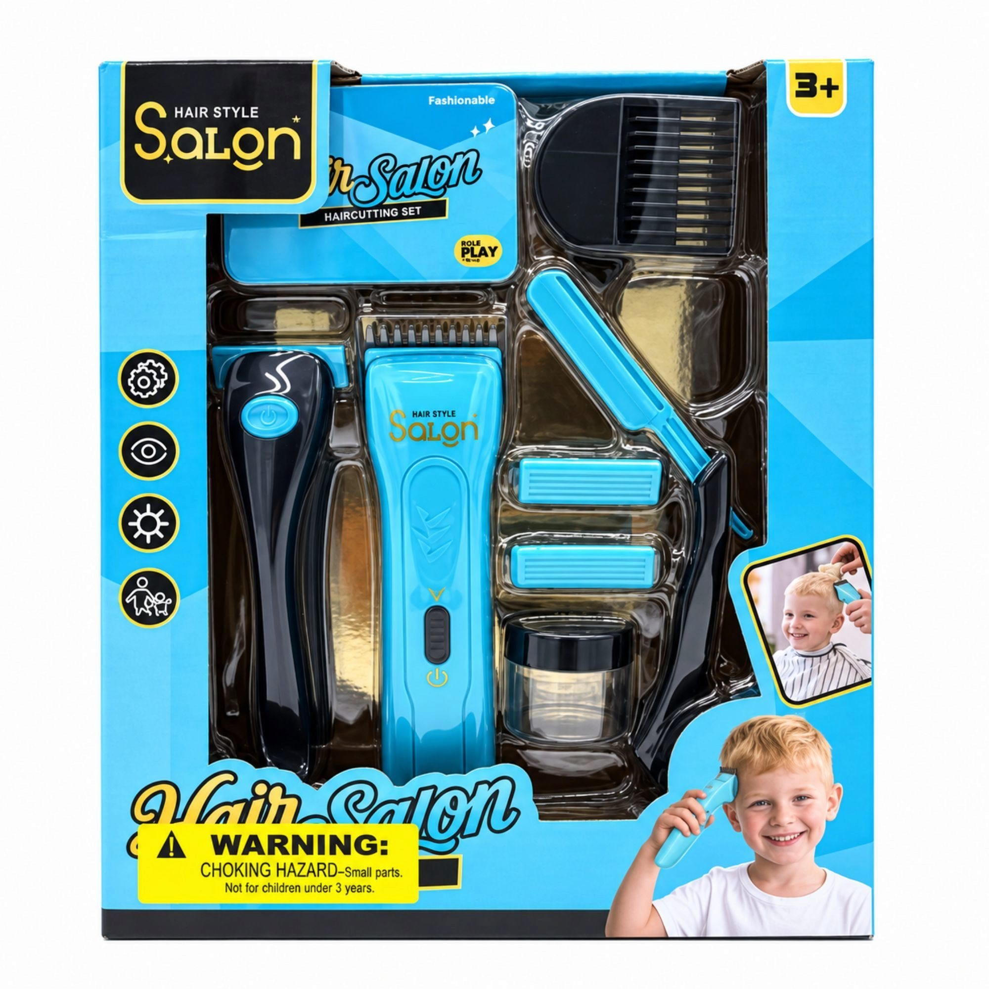 Barber Shop Styling Toy Set (pack of 6)