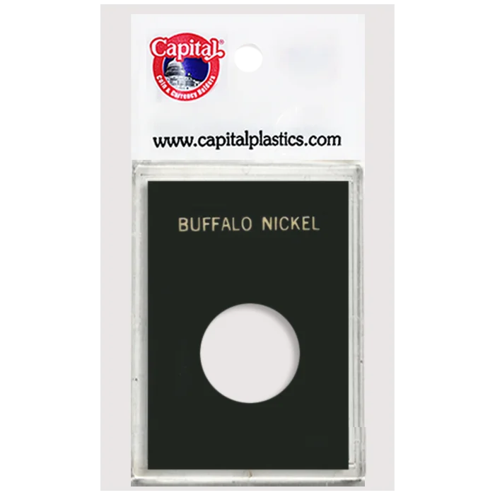 Capital Plastics Caps Coin Holder - Buffalo Nickel