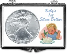 ASE Babys First Silver Dollar