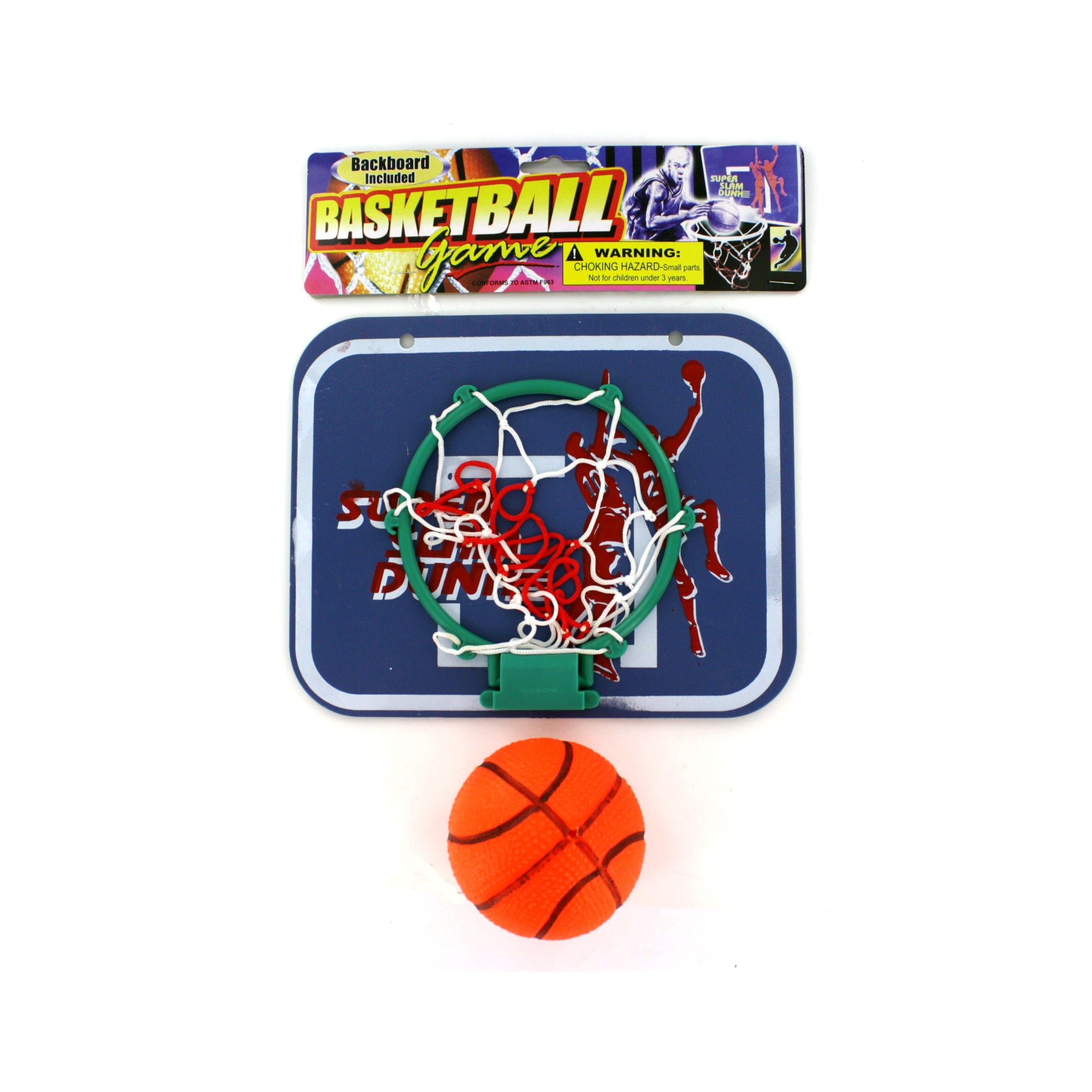 Bulk 24-Pack: Basketball Game with Backboard