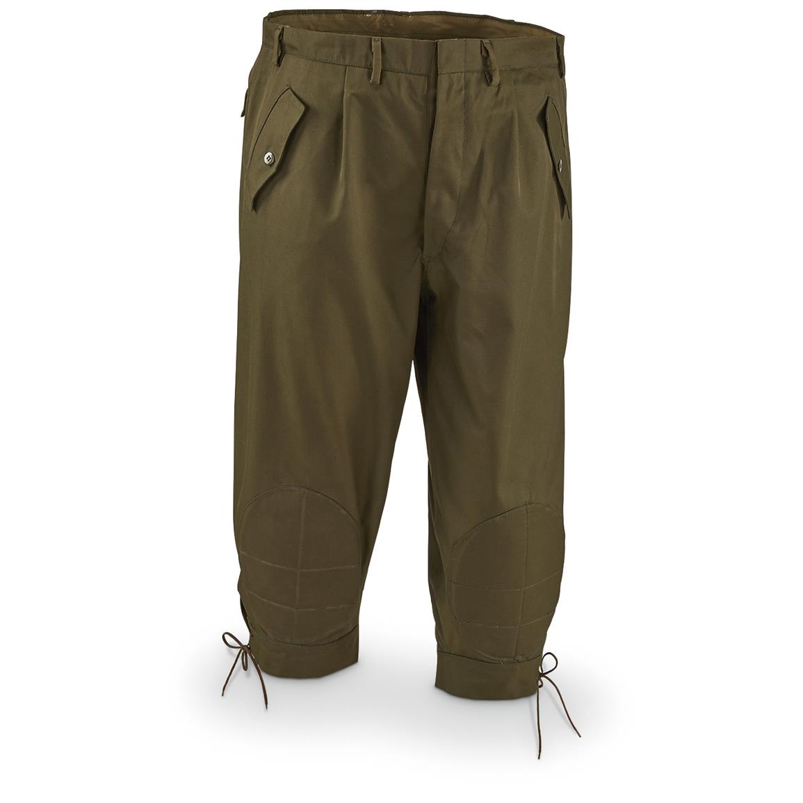 Italian Military Surplus Cotton Alpine Knickers, New — Large