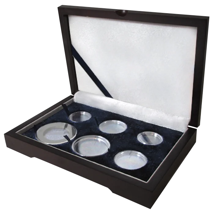 Guardhouse Wood Display Box - GH-W1300 - Ring Fit Mint or Proof Set Cent - Lg $ (2S,2M,L,XL)