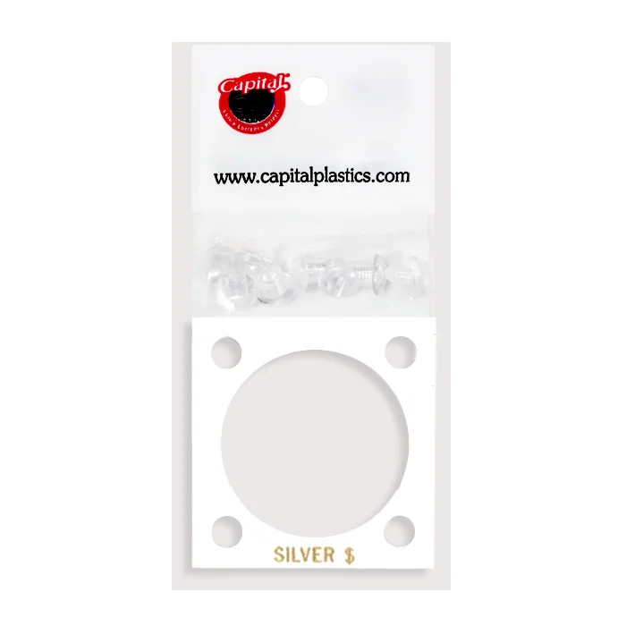 Capital Plastics 144 Coin Holder - Silver $