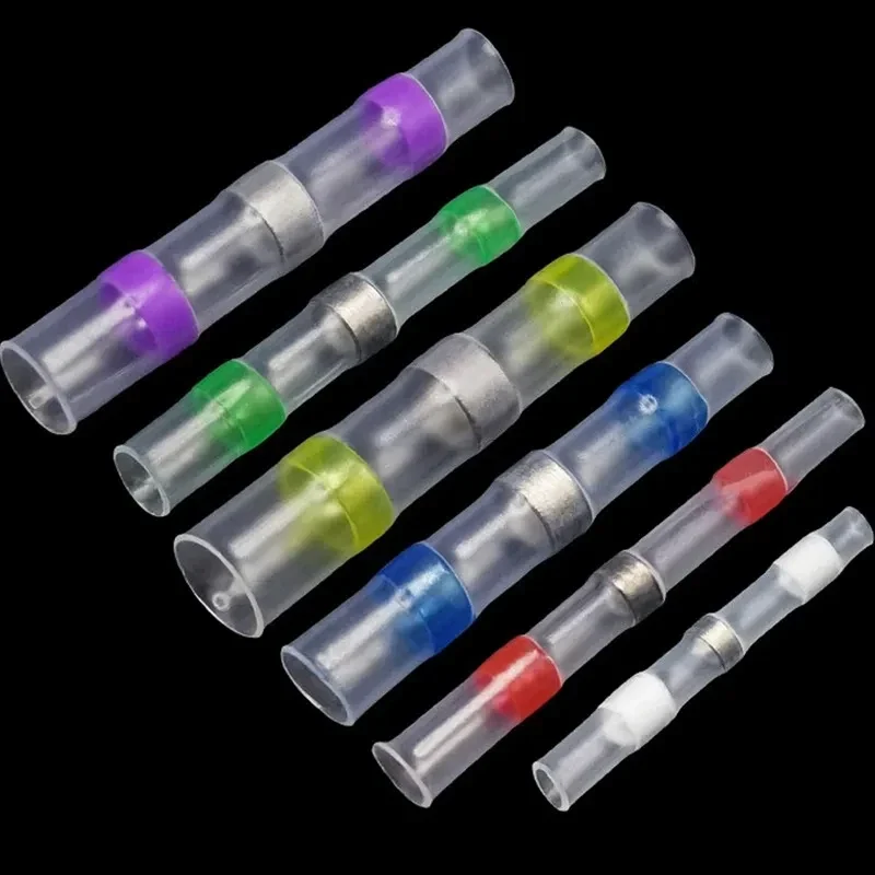 Solder seal wire connectors, heat-shrink, 10 to 50 pack — representative supplier photograph