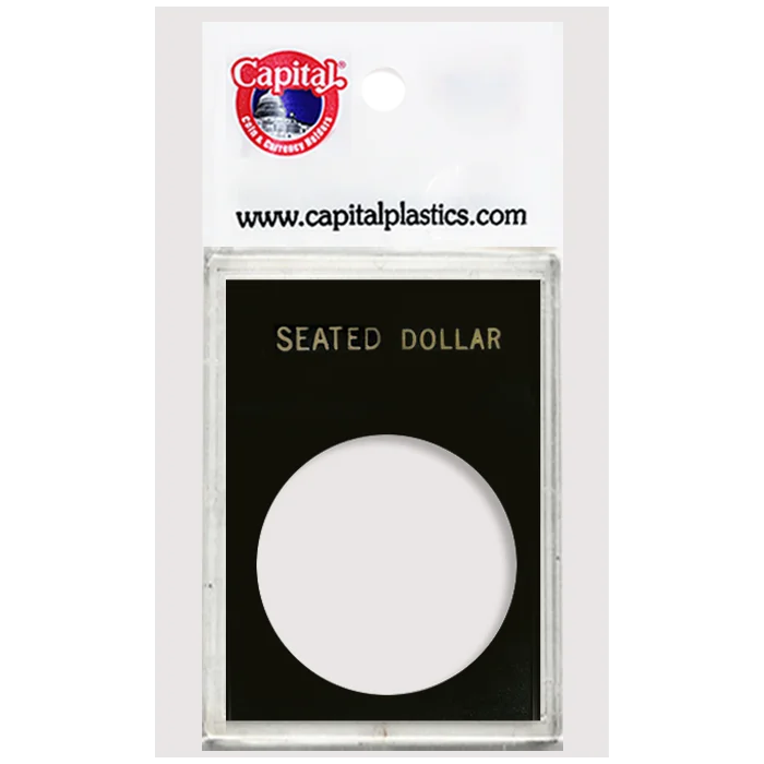 Capital Plastics Caps Coin Holder - Seated Liberty Dollar