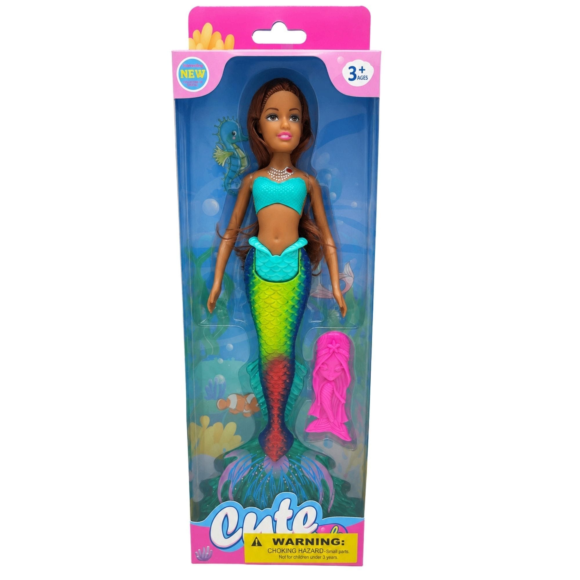 Bulk 24-Pack: Ocean Fantasy Mermaid Doll Toy